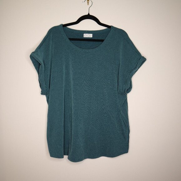 Maurices Ribbed T-Shirt, XXL - Picture 2 of 5
